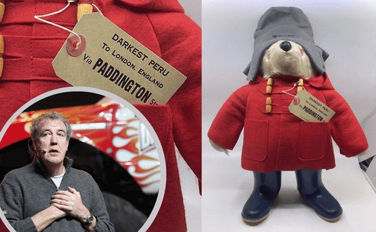 イギリス購入くまのパディントン ピロークッション アイマスク＆マーマレードジャム Paddington bear designed by Jeremy Clarkson's mum excels in