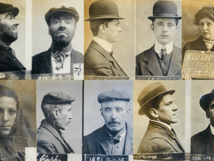 Seller flabbergasted as century-old police mug shots book – saved from Derby skip &#8211; sells for five-figure sum