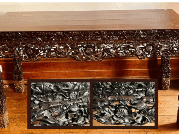 Table carves out £55,000 auction result thanks to rare wood it’s made from