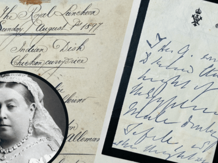 Isle of Wight finds show ‘q’ – Queen Victoria! &#8211; used textspeak ahead of her time, enjoyed a drink and liked chicken curry!