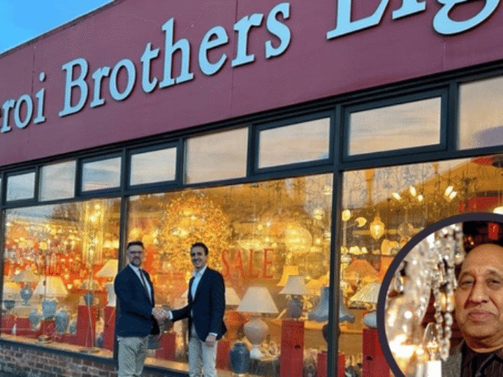 Dazzling chandeliers worth thousands at bargain prices in glittering auction honouring Derby entrepreneur