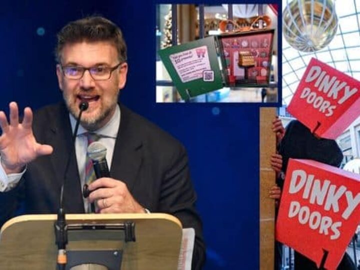 Charles Hanson to lead Dinky Doors auction to help homeless in Cambridge