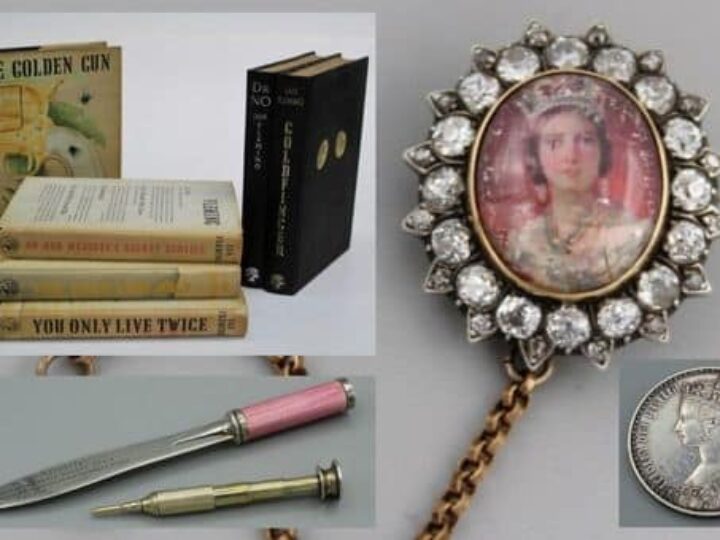 5 top lots in Oxfordshire Auction including Queen Victoria brooch brimming with diamonds