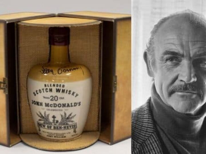 Scotland’s finest celebrated as Sean Connery blends whisky with James Bond appeal