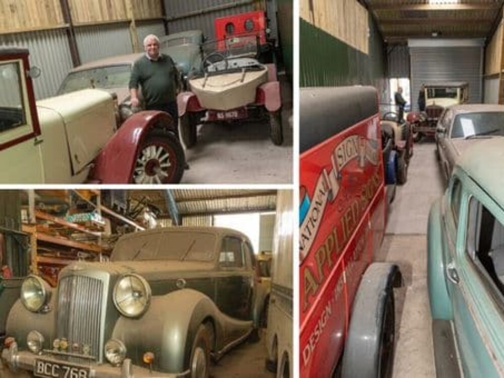 <strong>Extraordinary collection of classic cars – discovered in barn – like ‘secret motoring museum’</strong><strong></strong>