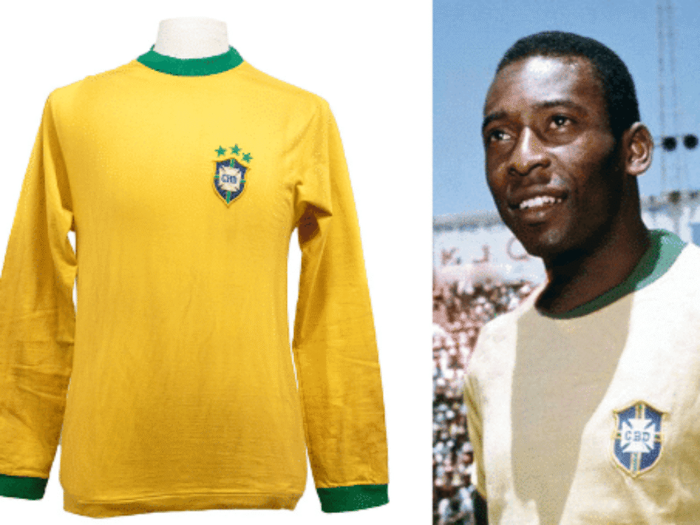 <strong>Pele’s last Brazil shirt set for auction in bid to find fitting final resting place</strong>