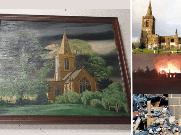 <strong>Important painting of fire-ravaged Derby church discovered &#8211; and it’s so special it ‘deserves place in city museum’</strong><strong></strong>