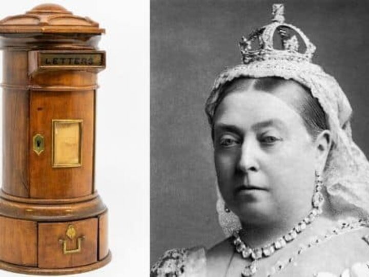 Discovery of Queen Victoria’s letter box &#8211; with Christmas card inside &#8211; highlights importance of flagging festive tradition