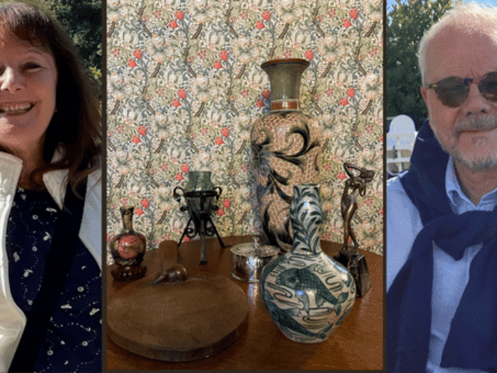 <strong>Couple passionate about Decorative Arts offer free valuations at Bishton Hall to launch new auctions</strong><strong></strong>