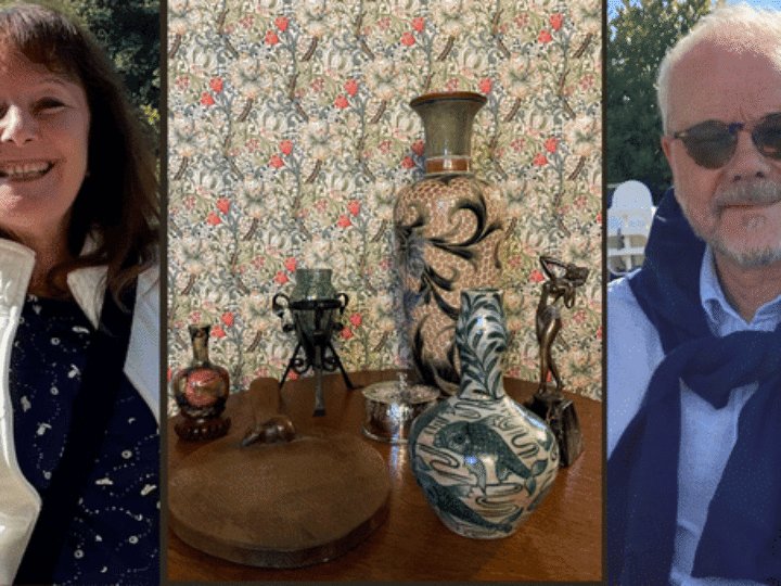 <strong>Couple passionate about Decorative Arts offer free valuations at Bishton Hall to launch new auctions</strong><strong></strong>