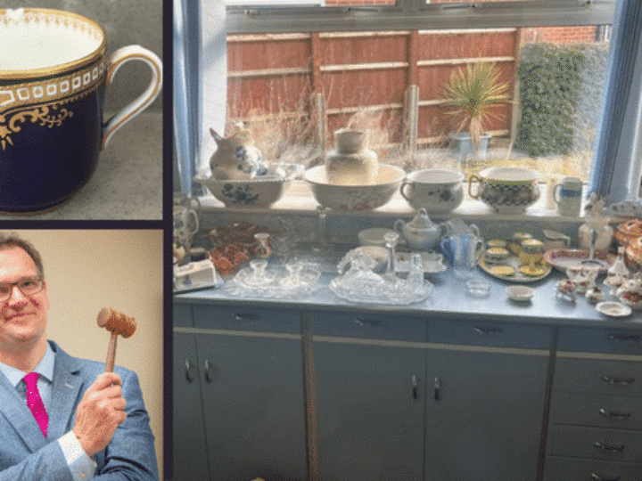 Rare Titanic cup worth thousands found on kitchen shelf