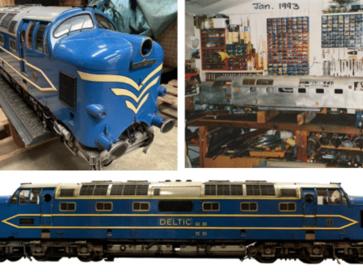 One man’s pride and joy! ‘Astonishing’ Deltic model loco set for auction