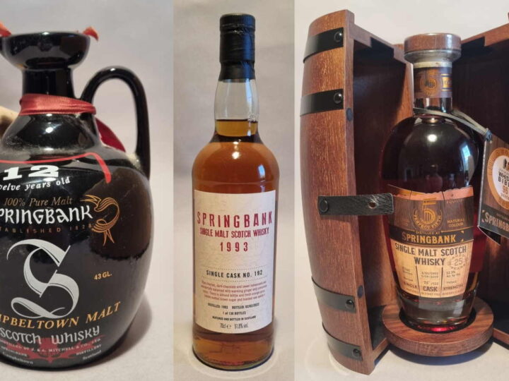Bid now on fine whiskies of pedigree from Springbank Distillery