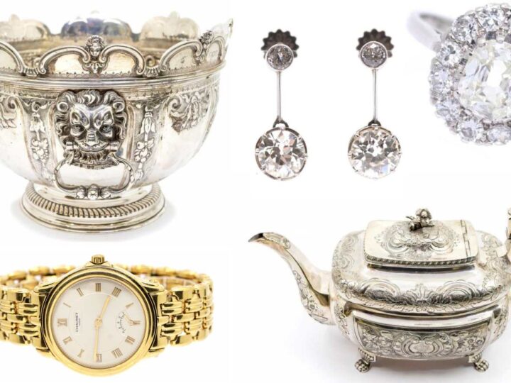 Silver, diamonds and gold worthy of coronation celebration are in demand at auction