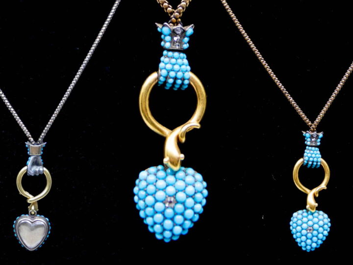 Why a snake has charmed its way into this exceptional Victorian pendant