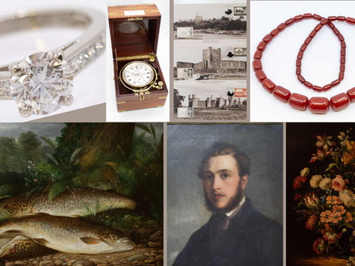 What bidders want! Jewellery, period art, stamps and chronometer fly high in April auction