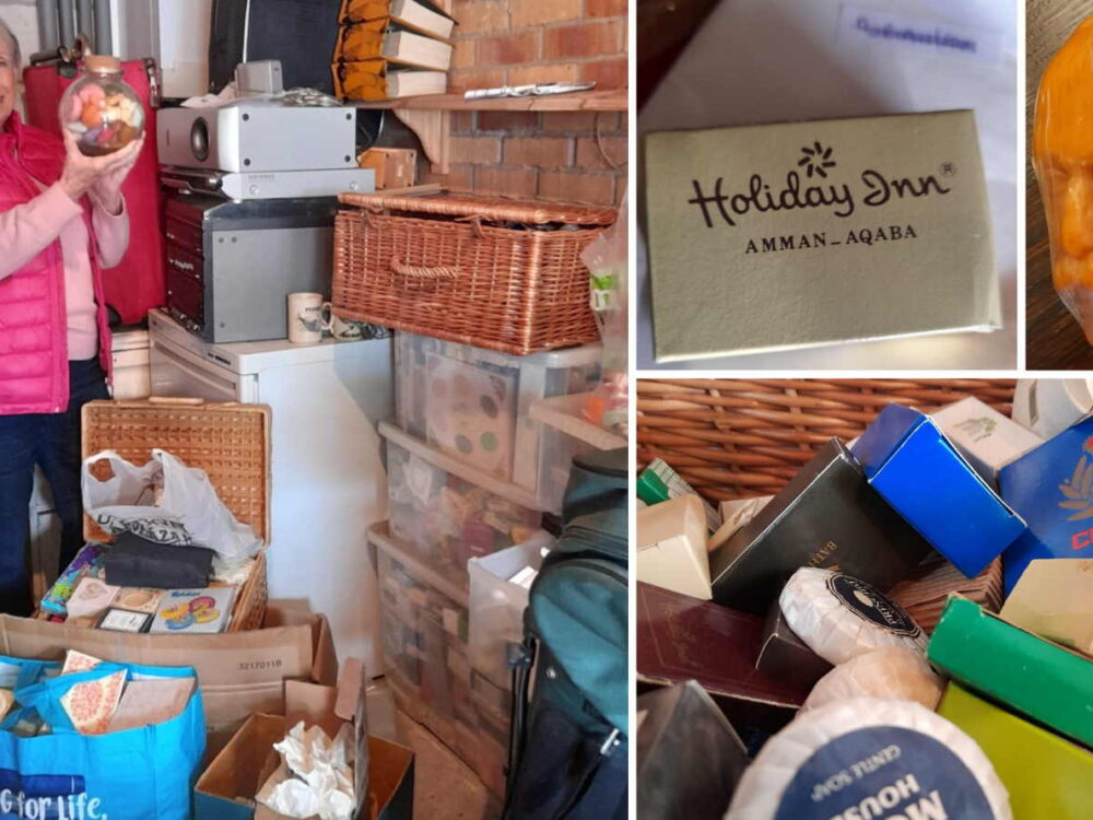 ‘Collector-maniac’ gran to part with quirky 2,000-strong soap collection – mainly from hotels!