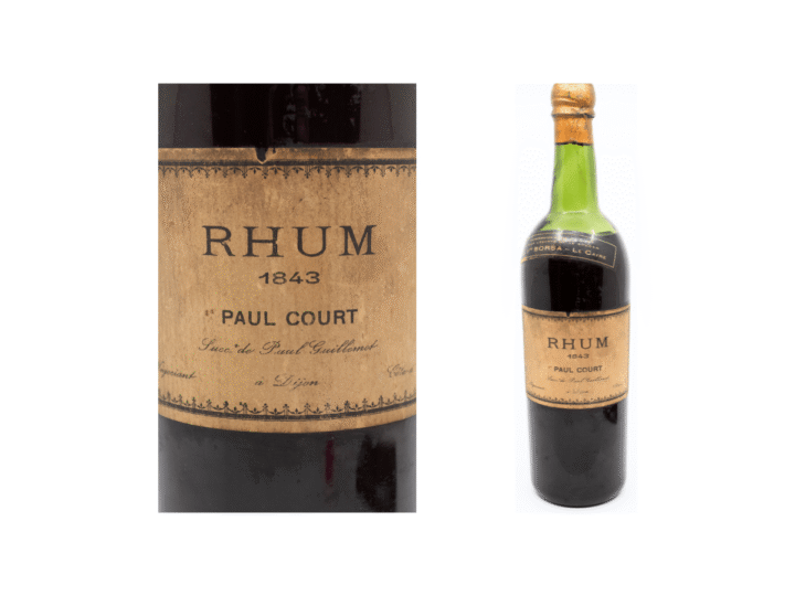 Bottle of rum from 1843  is ‘second oldest ever offered at auction’