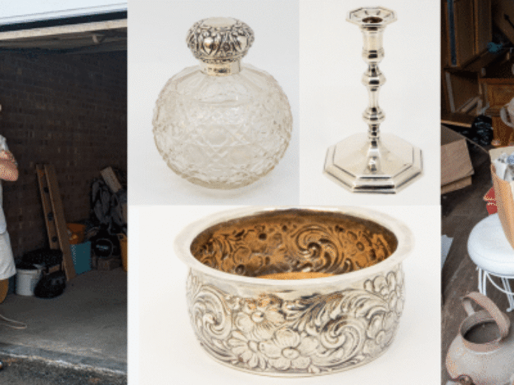 Haul of silver discovered in garage bought on whim by pensioner