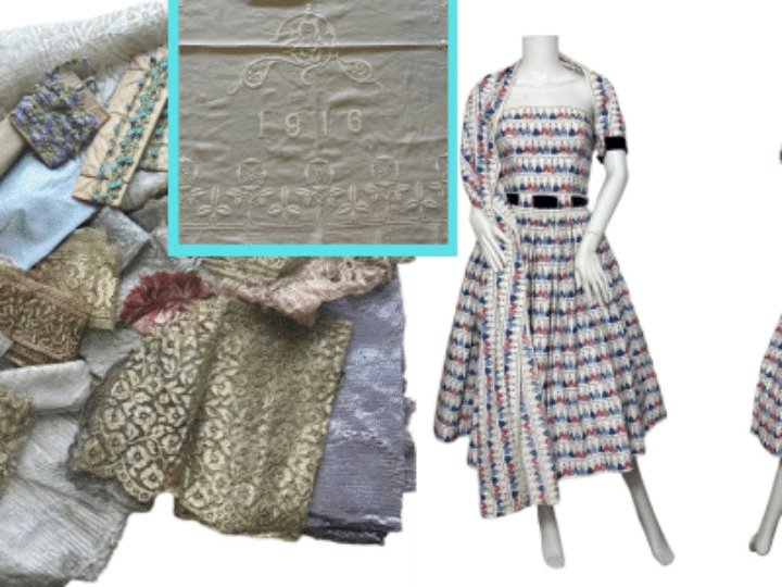 Demand for vintage clothes and textiles make auctions the height of fashion