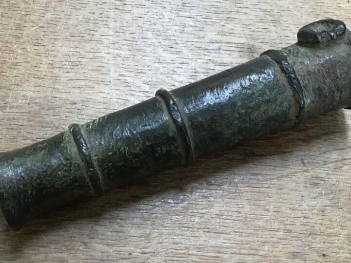 Medieval cannon turns up in garden rockery &#8211; and it could blow up bidding at auction