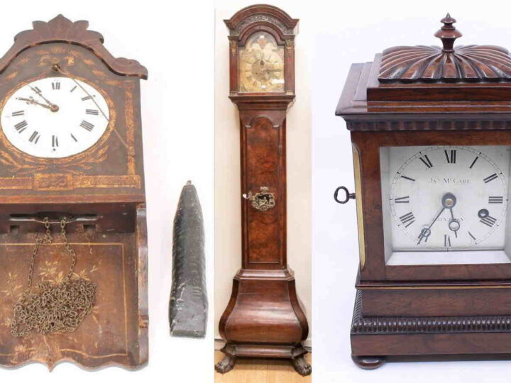 Monster Dutch clock &#8211; standing 8ft tall &#8211; among antique timepieces in June 30 Fine Art Auction