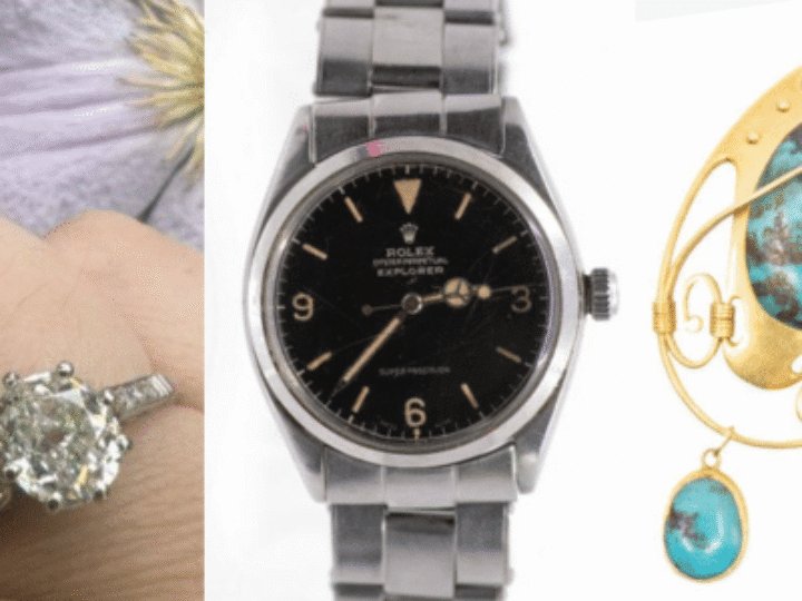 Rolex, dazzling diamonds and Art Nouveau beauty delight bidders at Bishton Hall
