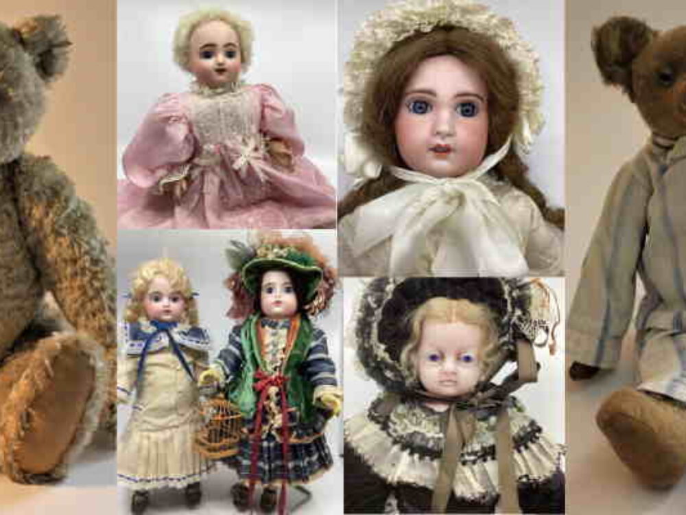 Discover dolls to delight and vintage teddy bears in September toy sale – further entries invited