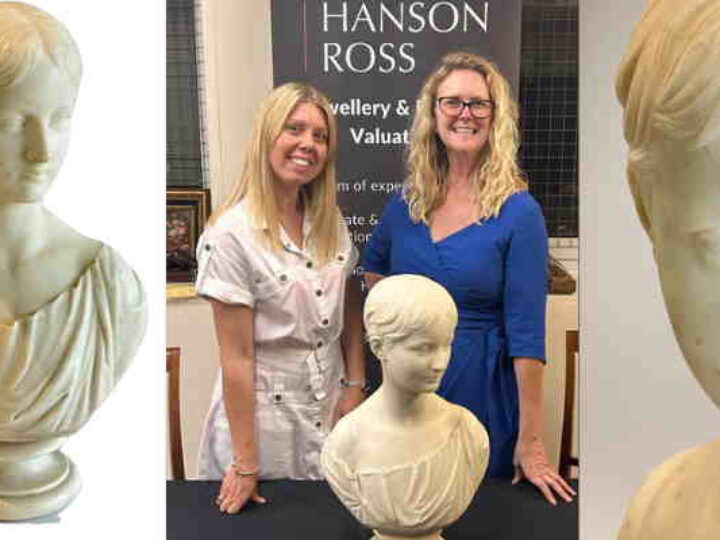 Sculpture celebrating Royston’s history leads ‘stunning results’ at new Hertfordshire auction house Hanson Ross