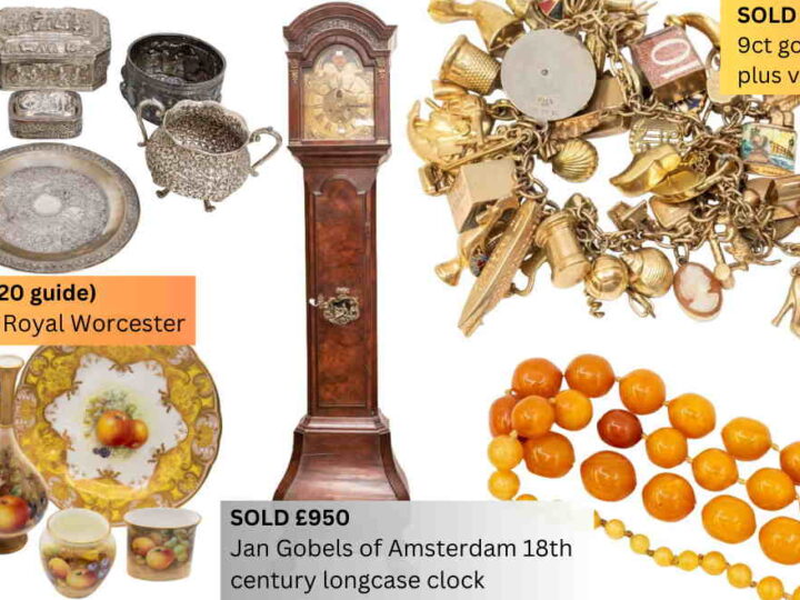 What bidders want! From jewellery and handbags to fabulous feather boas and fruity tableware