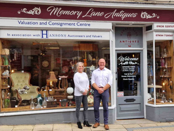 Hansons launches auction office at Southwell’s Memory Lane Antiques in Nottinghamshire