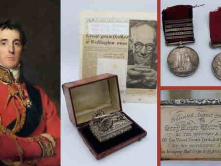 Military treasures linked to Wellington &#8211; uncovered in Oxfordshire &#8211; sell for thousands
