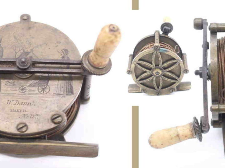 The reel deal! Battle to hook antique fishing tackle sees hammer splash down at £1,300