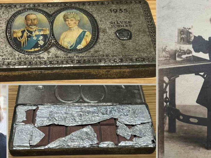 Girl’s 1935 royal chocolates &#8211; never eaten on dad’s say so &#8211; found under bed after vanishing