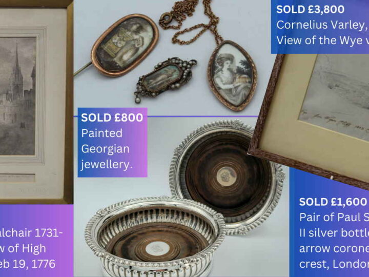 Georgian jewels, fine silver and Oxford in 1776 capture bidders&#8217; hearts in Banbury auction
