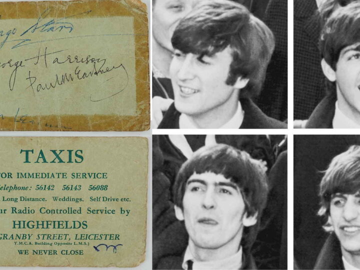 Taxi driver’s kindness in 1964 sparks auction windfall for Beatles fan