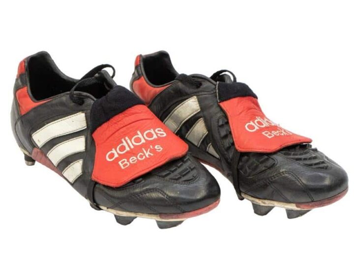 David Beckham’s football boots SMASH estimate at auction