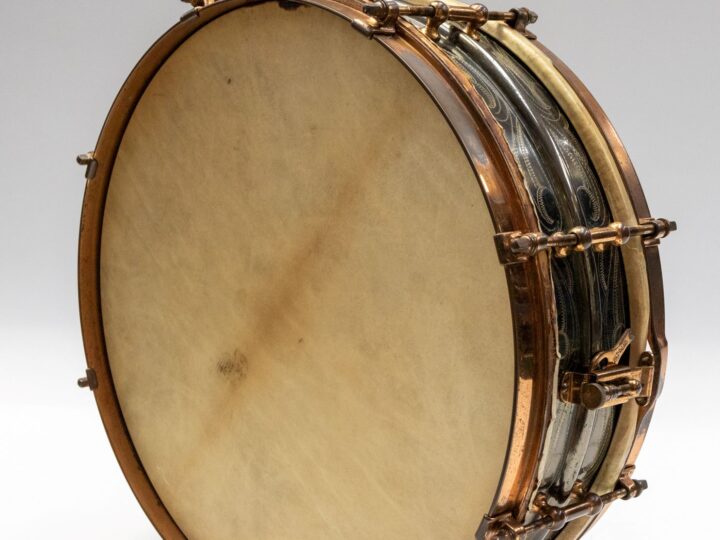 Century-old drum saved from skip deserves to make music again