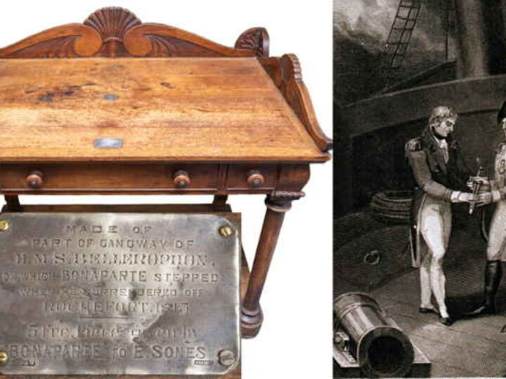 Ship gangway Napoleon stood on to surrender set for auction