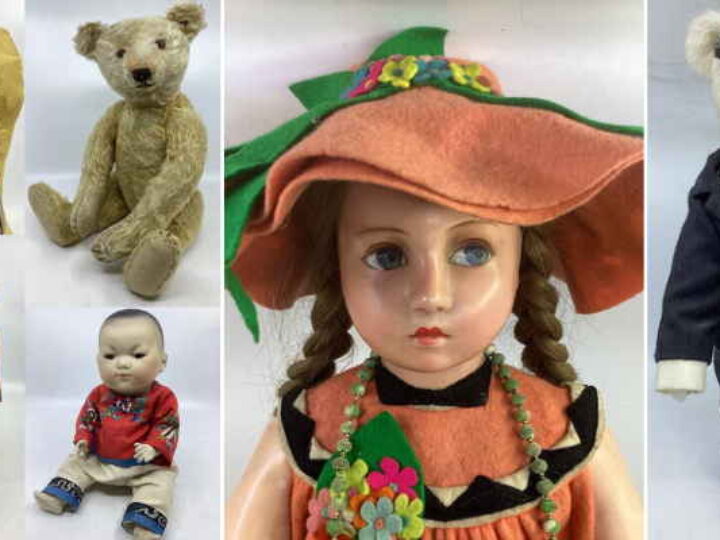 Christmas toy joy! Italian beauty and Karl Lagerfield designer ted among star finds in December 6 Bishton Auction