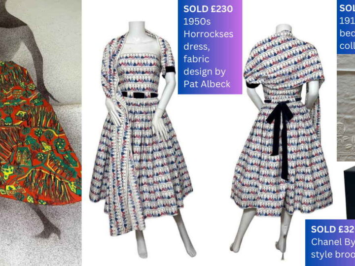 Top lots revealed! Discover clothing and textiles finds adored by fashionistas