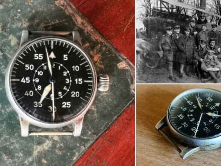 ‘Extremely rare’ WW2 German Luftwaffe watch &#8211;  found in Oxfordshire &#8211; set for take off at auction