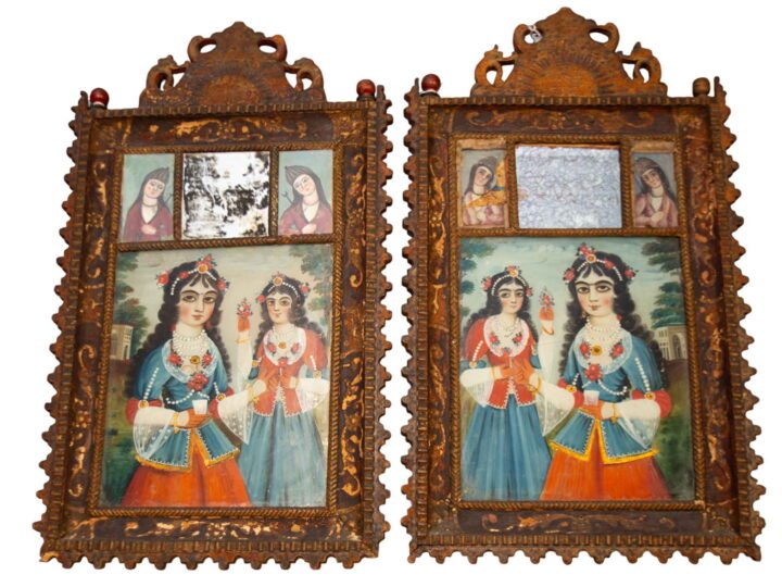 Centuries-old Persian paintings &#8211; found in carrier bag &#8211;  could reach £10,000 at auction