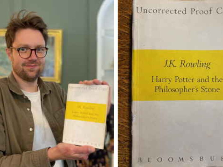 Scarce proof copy of first Harry Potter book &#8211; bought for 13p &#8211; achieves £14,000 at auction