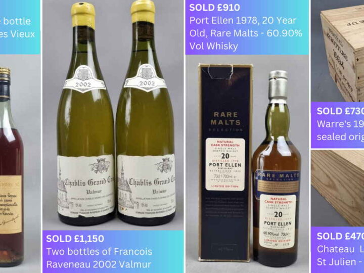 Wine, whisky and spirits intoxicate bidders across the world