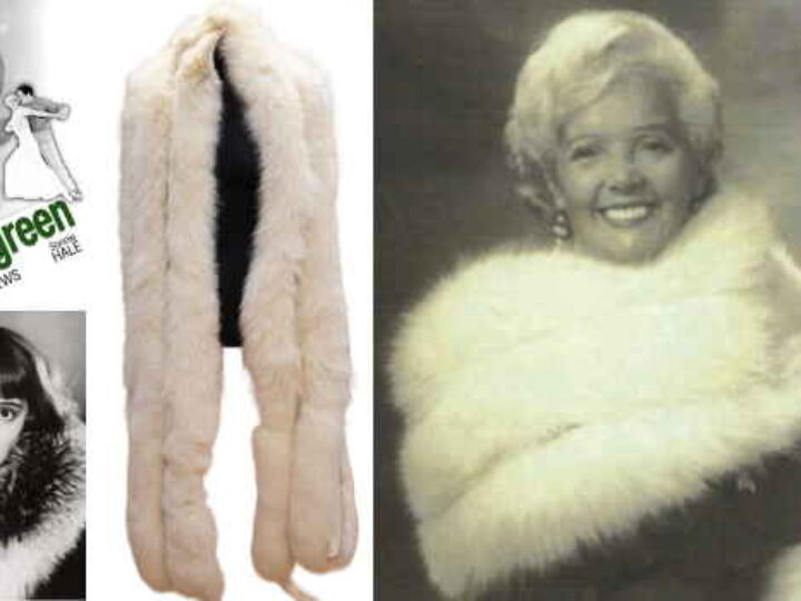 Stole owned by glamorous 1930s film star Jessie Matthews discovered