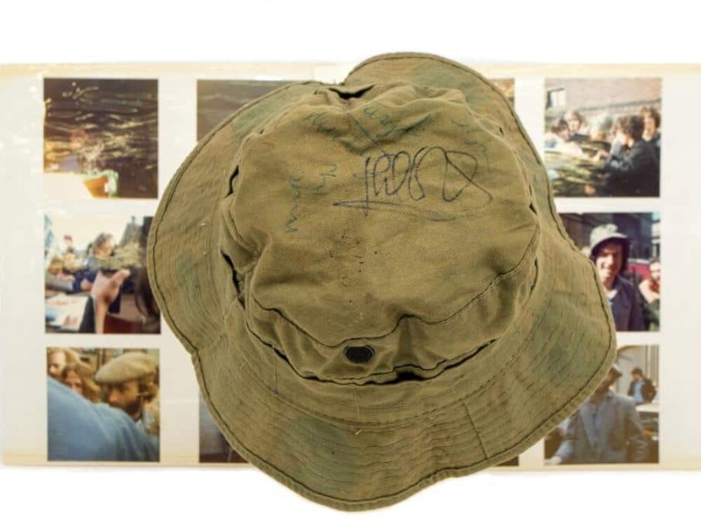 Genesis superfan parting with hat signed by the band’s stars in 1980s – and mentioned by Phil Collins