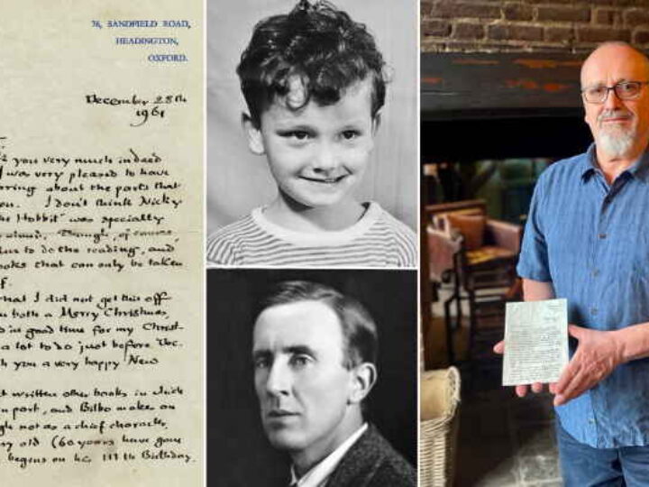 Hobbit author Tolkien’s touching letter to child fan in 1961 tipped to spark auction battle
