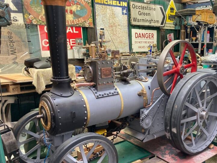 Roll up to view magnificent steam engines &#8211; built with love by a man determined to live his dream