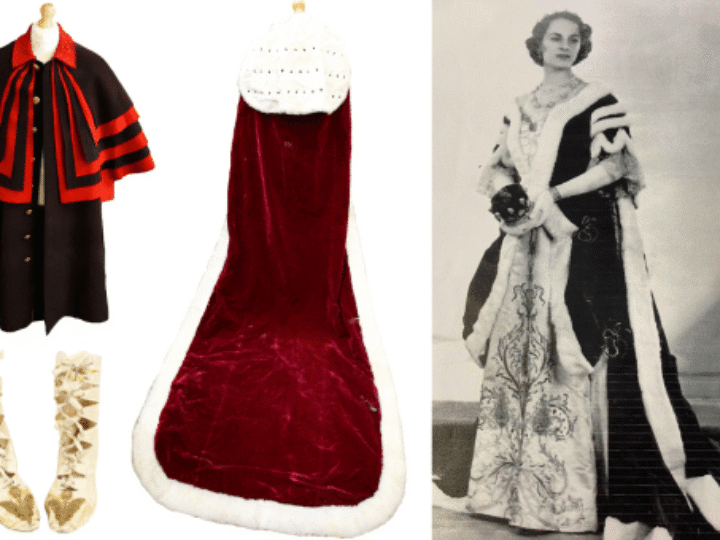 Period drama! Treasure trove of country estate clothing &#8211; including aristocrat’s coronation robe &#8211; discovered